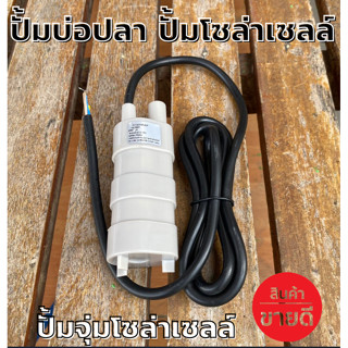 ปั้มโซล่าเซลล์ 12V dc (ไม่รวมแผง) โซล่าเซลล์ปั้ม ปั้มจุ่มโซล่าเซลล์ ปั้มโซล่า ปั้มบ่อปลา ชุดสำเร็จ ชุดพร้อมใช้ แผงโซล่าเ