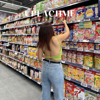 upeachme(C1,2,3) Swing Tank [อก24-40] เสื้อสายเดี่ยวไขว้หลังมีฟองน้ำในตัว เสื้อสายเดี่ยวเว้าหลังสีพื้น บราครอปไขว้หลัง