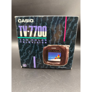 ทีวีจิ๋ว Casio TV-7700 LCD Color Television มือ1