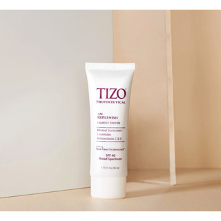 TiZO AM Replenish Lightly Tinted SPF40 50ml