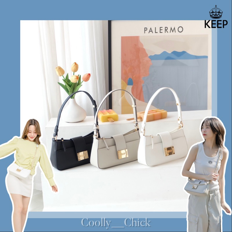 พร้อมส่ง สินค้าขายดี KEEP รุ่น Perry bag กระเป๋าสะพายข้าง - keepbag ...