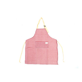 Apron ผ้ากันเปื้อนสไตล์เกาหลี ลายสก๊อต Red 66x70CM S190815RE