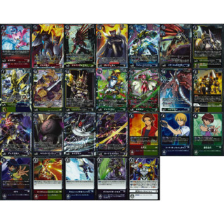 DIGIMON CARD GAME แยกใบ ภาษาญี่ปุ่น BT13 ระดับ R