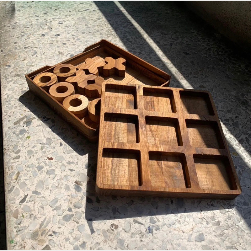 บอร์ดเกมส์ XO จากไม้