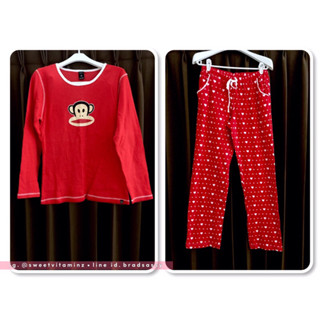 ชุดเสื้อแขนยาว กางเกงขายาว Size M จาก Paul Frank ใหม่ของแท้ จาก Shop Paul Frank คะ