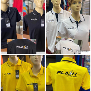 เสื้อโปโล ปักFLASH EXPRESS
