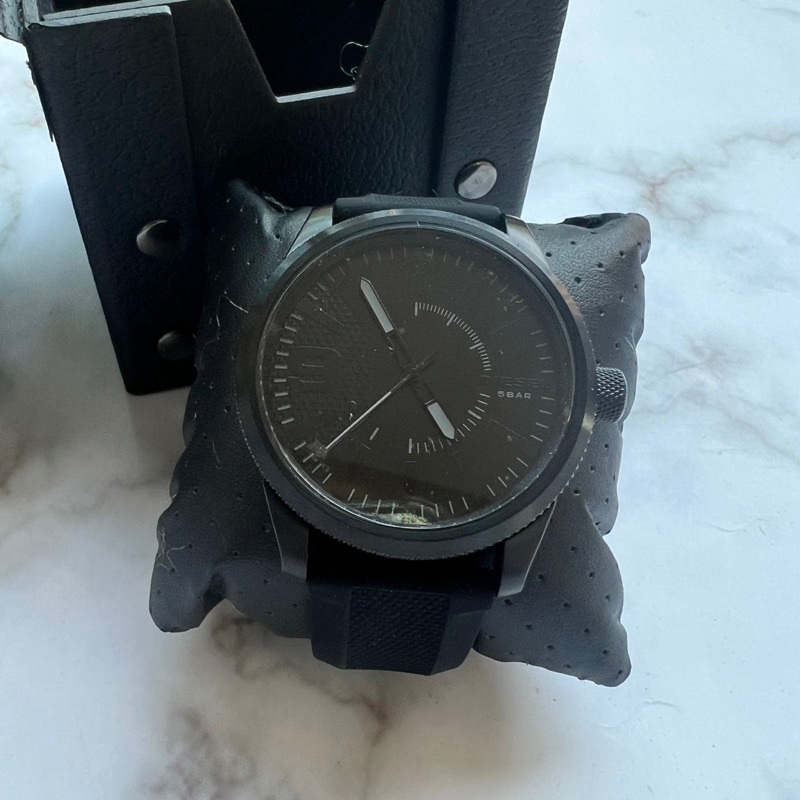 นาฬิกาข้อมือ Diesel Rasp black dial silicone รุ่น DZ1807 ของแท้💯%จาก Shop