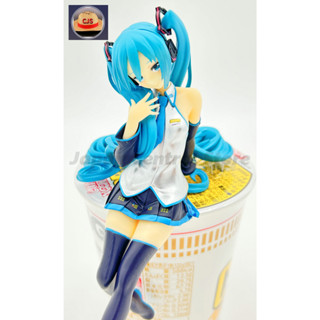 [ส่งตรงจากญี่ปุ่น] ฟิกเกอร์ Furyu Hatsune Miku Noodle Stopper Vocaloid ขนาด 5.5 นิ้ว