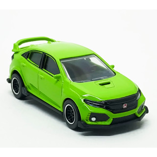 Majorette Honda Civic Type R Light Green ล้อ D6CSBCL Scale 1/58 (8cm) ไม่มี package