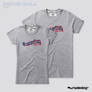 Rudedog By Hashtag เสื้อยืดแขนสั้น (ปรับไซส์ใหญ่ขึ้น)  ทรงผู้ชาย รุ่น BEACH BALL สินค้าลิขสิทธิ์แท้ 19/03/2023