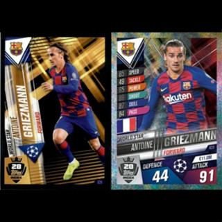 Antoine Griezmann (FC Barcelona) W28.  MATCH ATTAX 101 2019/20 - WORLD STAR