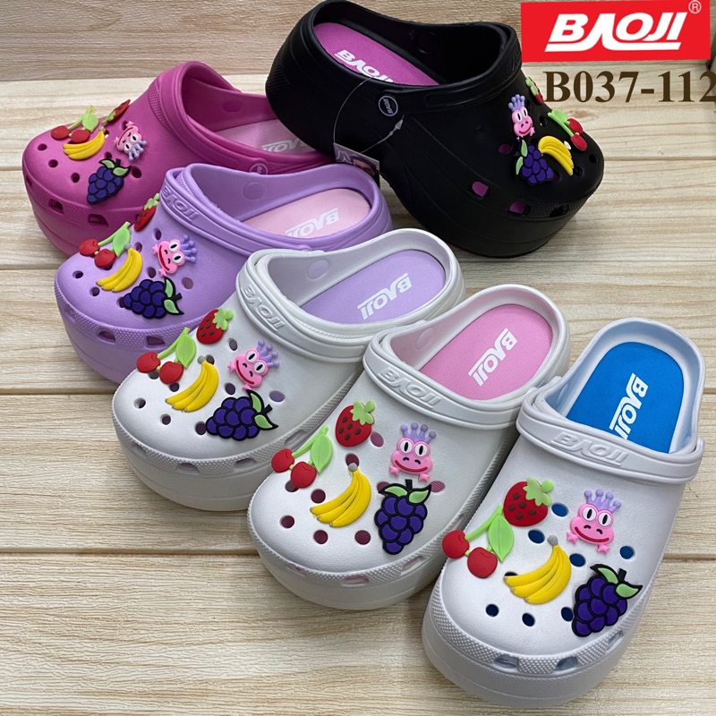 179 บาท Baoji B037- 112 รองเท้าหัวโตผลไม้  (36-40) สวยสุดๆ Women Shoes