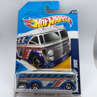 รถเหล็ก Hotwheels SURF S UP BUS (ib39)