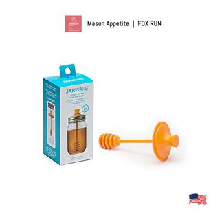 238244 Jarware Orange Honey Dipper Lid For Regular Month ฝาขวดน้ำผึ้ง ฟอกซ์รัน