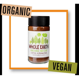 Whole earth organic caf coffee 100กรัม กาแฟออแกนิค วีแกน นำเข้า