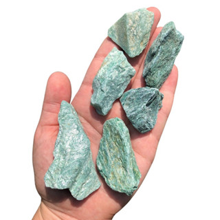 1 Pc Raw Fuchsite Stone - raw stones - rough fuchsite stone - healing crystals - heart chakra crystals - raw fuchsite