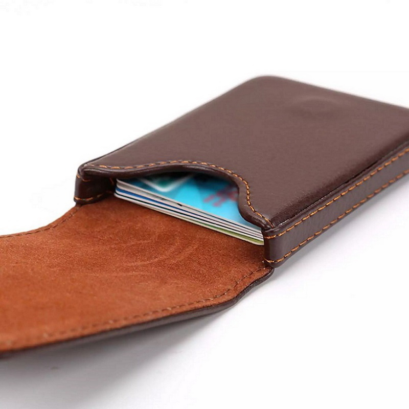 กระเป๋าใส่นามบัตร กล่องใส่นามบัตร แบบหนัง Business Card Name Card Wallet Holder  3023