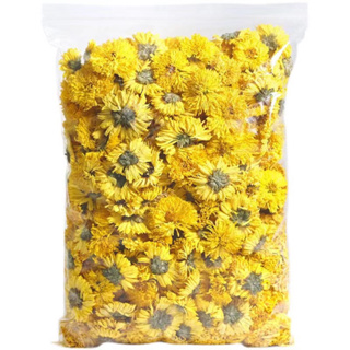 เก๊กฮวยเหลือง(50-250g）ชาดอกไม้ต่างๆ，Flowers tea，ช่วยแก้ไอ ปร…
