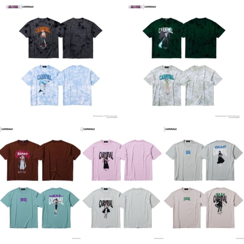 CARNIVAL® x Bleach "Welcome to soul society" Collection 1
