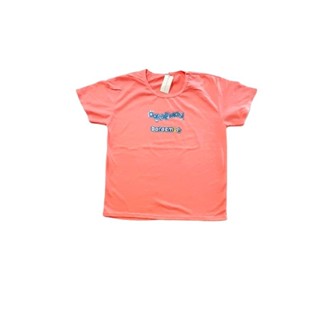 เสื้อยืดผู้ใหญ่ลายสกรีนหน้าอก