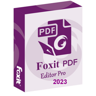 Foxit PDF Editor Pro 2023  สร้างแก้ไข อ่าน แปลงไฟล์ PDF ตัวเต็มถาวร