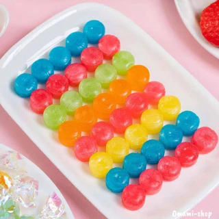 พร้อมส่งจากไทย🇹🇭 ทอฟฟี่ ทอฟฟี่มินิ รสผมไม้รวม 50-100เม็ด 🍬ลูกอม กระดาษแก้ว สีสันสดใส ลูกอม ขนมเทศกาล ขนมยุค 90
