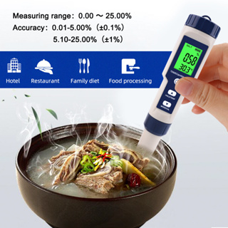 5 ใน 1 TDS / EC /ความเค็ม/อุณหภูมิน้ำวัดคุณภาพของน้ำดิจิตอลสำหรับสระว่า ยน้ำดื่มน้ำพิพิธภัณฑ์สัตว์น้ำ