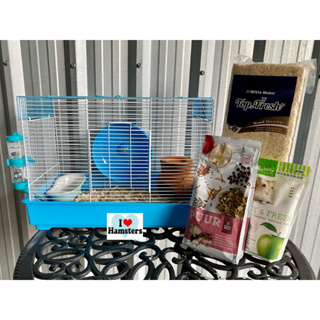 [[สินค้าราคาพิเศษ หมดแล้วหมดเลย]] Hamster Set ชุดเลี้ยงหนูแฮมสเตอร์ กระรอก และสัตว์เลี้ยงขนาดเล็กครบชุด พร้อมเลี้ยง