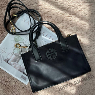 สินค้าพร้อมส่งของแท้ ซื้อเองทุกชิ้น Tory Burch Ella Nylon Mini Tote Bag น้องจิ๋วปุ๊กปิ๊ก น่ารักมากๆ