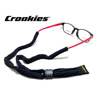 สายคล้องแว่นตา Croakies รุ่น Cotton Suiters Black