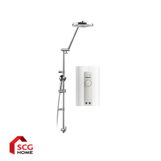 STIEBEL ELTRON เครื่องทำน้ำอุ่น 4500W RAIN SHOWER รุ่น STIEBELSTEEL สีเงิน