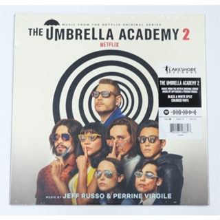 Jeff Russo &amp; Perrine Virgile - The Umbrella Academy 2 OST. (Black &amp; White Split Colored Vinyl)