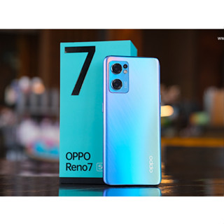 OPPO Reno7 5G (RAM8 ROM256) เครื่องโชว์ศูนย์สภาพดี อุปกรณ์ไม่เคยแกะใช้งาน