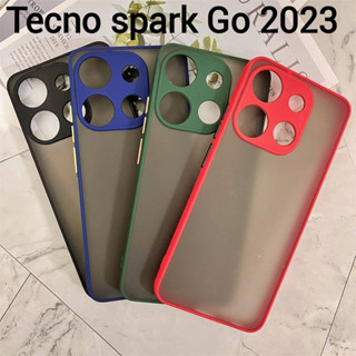 Tecno spark Go 2023ตรงรุ่น(พร้อมส่งในไทย)เคสขอบนิ่มหลังแข็งขุ่นคลุมกล้องTecno spark Go 2023