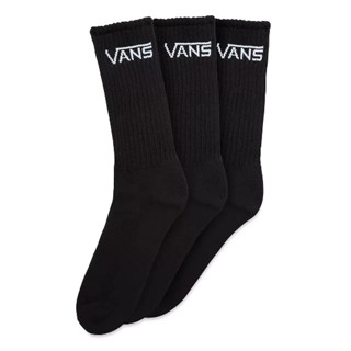 [ของแท้ ส่งฟรี จากไทย] VANS CLASSIC CREW (9.5-13, 3PK) - BLACK