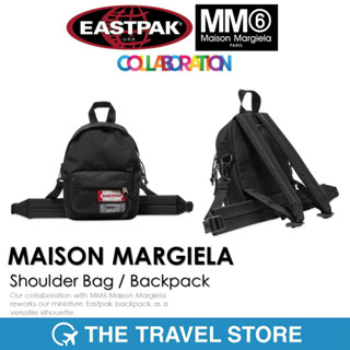 EASTPAK X MM6 MAISON MARGIELA Shoulder Bag / Backpack (EK0A5BAUQ76) กระเป๋าเป้ กระเป๋าสะพายข้าง