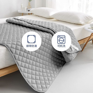 🔥Four Seasons Universal Non-slip Mattress Bed Pad Tatami Mattress Machine ที่นอนปิคนิค ผ้ารองกันเปื้อน ซักเครื่องได้