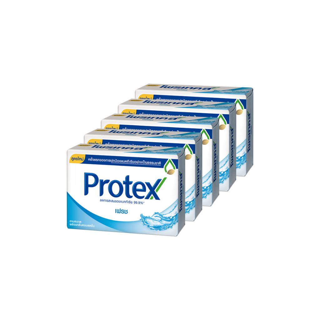 Protex สบู่ก้อนโพรเทคส์ 60 กรัม (แพ็ค 4): เลือกสูตรได้