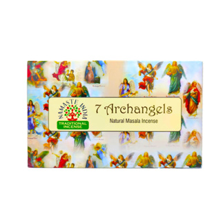 Natural Efe | Indian incense sticks - NAMASTE 7 Archangels | ธูปหอม 7 หัวหน้าทูตสวรรค์ / Box Set (12 Boxes)