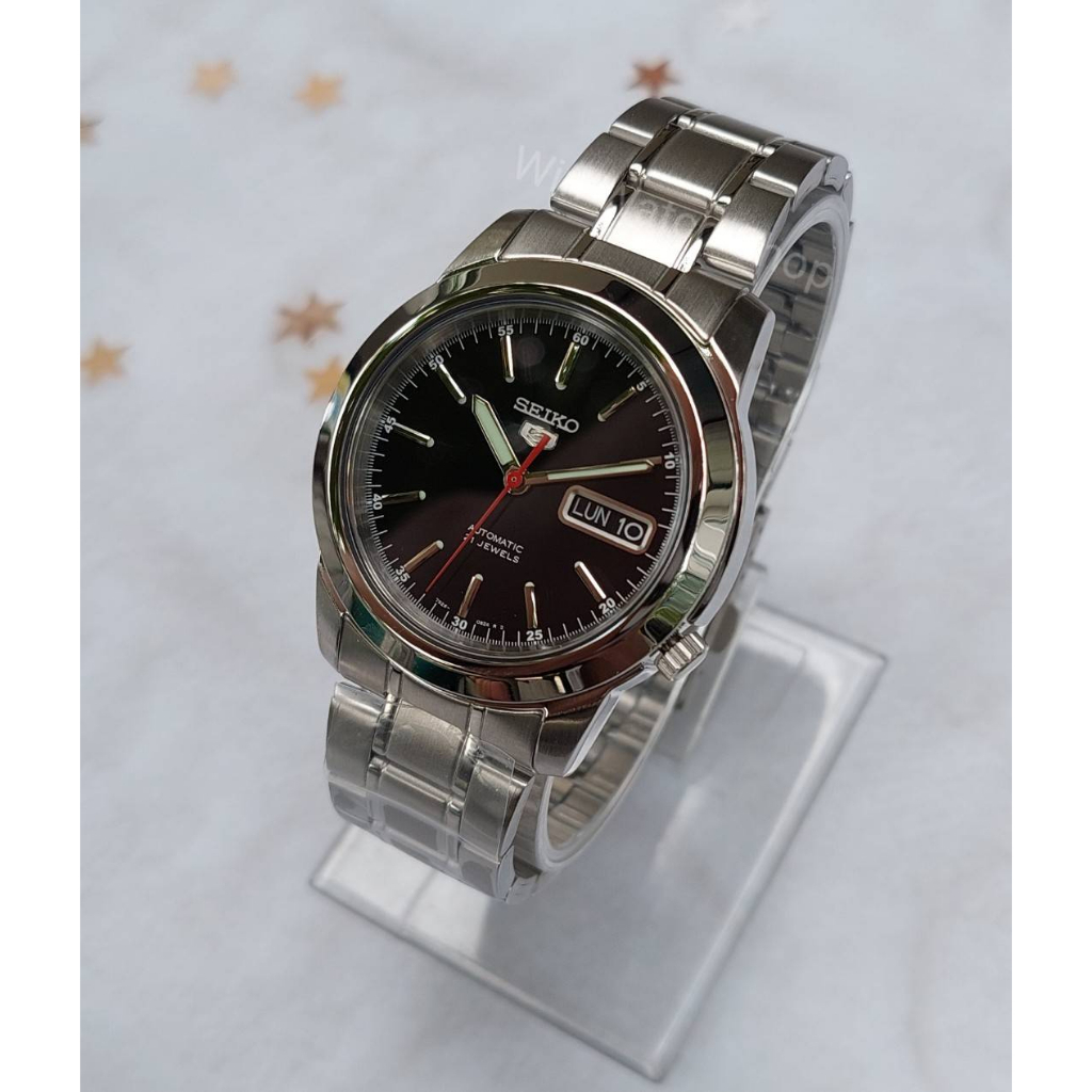นาฬิกา Seiko Automatic รุ่น SNKE53K1 ,SNKE51K1,SNKE49K1 นาฬิกาผู้ชาย สายแสตนเลส ของแท้ 100% ประกัน1ปีเต็ม