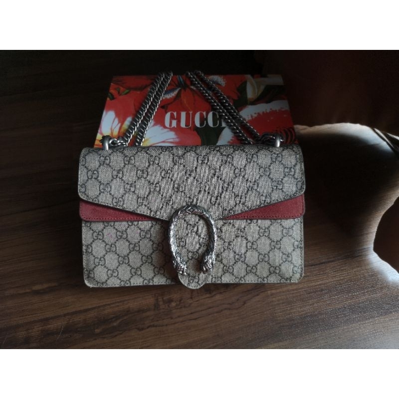 กระเป๋าแบรนด์เนม มือสอง Gucci dionysus เกรดออริ