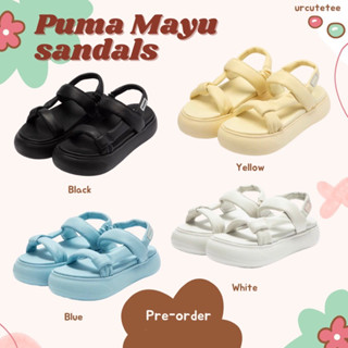 (รอสินค้า 10-14 วัน) Puma suede mayu summer 🥣💫👼🏻 มีทั้งหมด 4 สีด้วยกันนะคะ เป็นรัดส้นที่ใส่แล้วสูงงง ✨