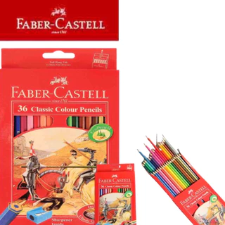 (USP)💯แท้/ชุดเดียวราคาส่ง💯 Faber-Castel สีไม้ ดินสอสี เฟเบอร์คาสเทล ขนาด 12สี/24สี/36สี/48สี ระบายสี ดินสอ (ขาย/กล่อง)