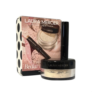 Laura Mercier Sephora Birthday Gift Set 2022  #กิฟเซ็ตลอร่าแป้งฝุ่น+อายแชโดว์(set2ชิ้น)