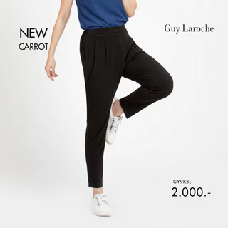 GUYLAROCHE กางเกงทำงานสีดำ ใส่สบาย (GY9KBL)