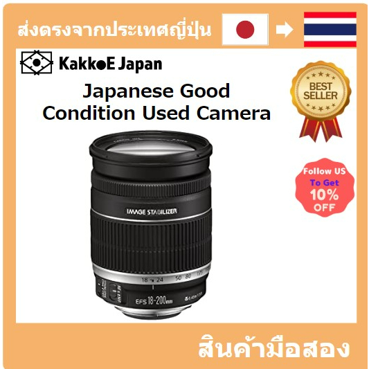 [เลนส์มือสองของญี่ปุ่น] [Japanese Used Lense]Canon telephoto zoom lens EF-S18-200mm F3.5-5.6 IS APS-C compatible