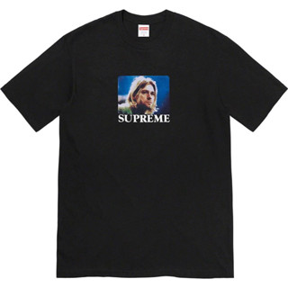 ใหม่พร้อมส่ง ของแท้ Supreme Kurt Cobain Photo tee black