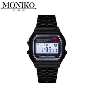 MONIKO นาฬิกาข้อมือดิจิทัล Led กันน้ำ สําหรับผู้หญิง และผู้ชาย