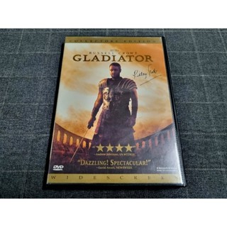 DVD  2 Disc ภาพยนตร์แอ็คชั่นดราม่าอิงประวิติศาสตร์  "Gladiator / นักรบผู้กล้าผ่าแผ่นดินทรราช" (2000)