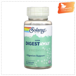 Solaray,Super Digestaway, Digestive Enzyme Blend, 90 VegCaps